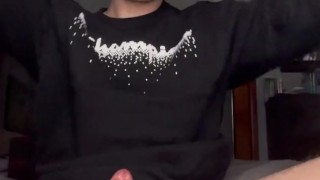 Big White Dick Cumming Huge Load