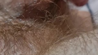 POV Monster cock cuming close up