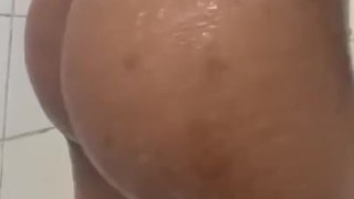 Jamaican Gal from Red Hills Shower Before