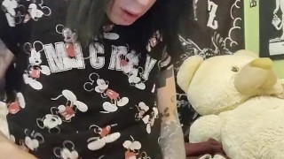 Sexy boy jerck of solo