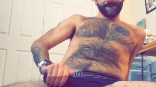 Got hard working out at home and had to show him off teaser