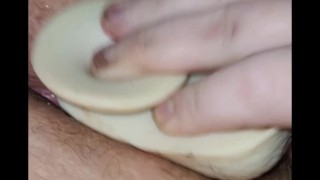 Reward for a good boy.