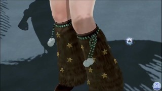 Dead or Alive Xtreme Venus Vacation Hitomi Reindeer Mini Xmas Nude Mod Fanservice Appreciation