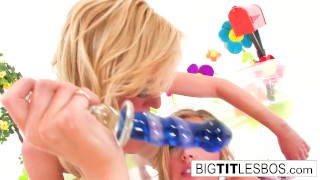 A Couple of Gorgeous Big Tittied Lesbians