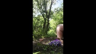 Chub Slave acts like a dog in Public