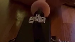 Straight Teen Gets Ass Fucked By Machine With Huge Dildo