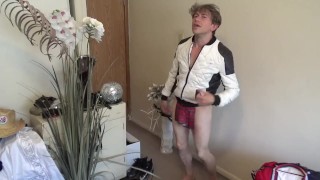 Irish Scottish Bagpipe Exotic Naked & Hard Dancer!