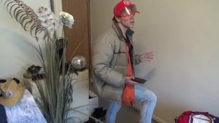 Local Firefighter Gets Hired to Do Jerkoff Sexchat Ad Gig!