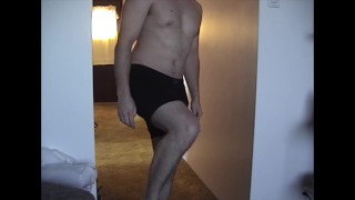 He strips and loves to show his young naked body on the internet