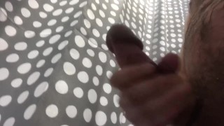Solo masturbation shower