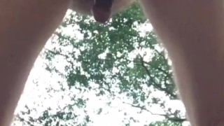 Outdoor anal play