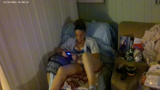 Gamer Girl Smoking Cigarettes In Bra and Panties Part 6 (Close Up)Visit Her Channel For Other Videos