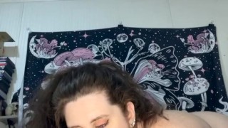 Big tit goth pawg rides cock for a massive load of cum 🥵😍😍