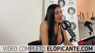 PAMELA POMBO ACEPTA RETO DE ELO PODCAST DE TRAGARSE LA CREMA!