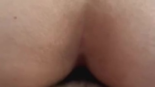  me pone el culo y se lo lleno de leche - POV - Real