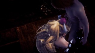 Mario Bross Hentai - Bowsette hardsex