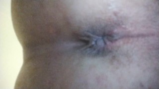 Masturbation solo bi male cumshot and anal anal fingering