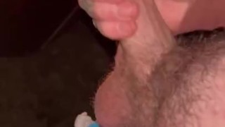 Solo Campfire Cumshot