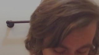 deepthroat training with my dildo