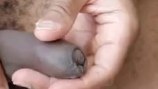 Uncircumcised dick Stroking vocal cum