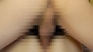 「アナルに入れて！」アナルプラグをぶっ刺したまま正常位で２穴で感じまくった後、いよいよアナルにちんこを挿入して喘ぎまくる金髪ビッチギャル