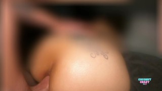 huge creampie anal - couple amateur coconut crazy