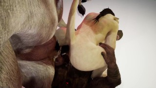 Cow Girl x Minotaurs 3D