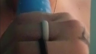 Femboy sucking toy