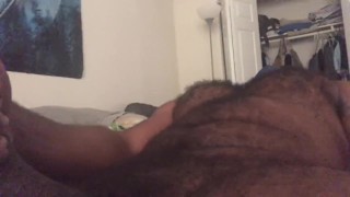 MusclebearXL jerking off big hairy dick, full video on only fans musclebearXL