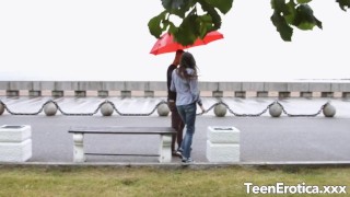 Dazzling Teen Ariana Shaine Gets Licked Then Dicked Hard on Bed