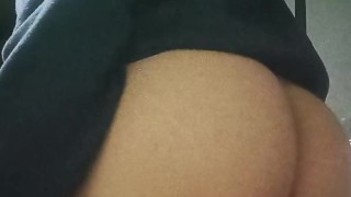 Femboy teasing for attention