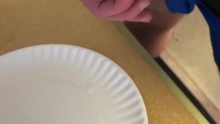 Fit Hott Guy Filming an Onlyfans Video at the Office - Huge Cock