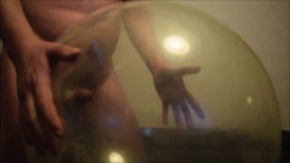 Fuck to pop clear balloon