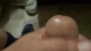 playing with bic cock