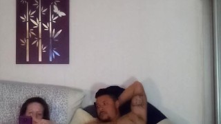 I Watch Perverted Hot Latino Jack Off and Tell Him To Cum On Himself