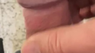 Jerking off at the train station