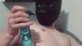 Fingering/anal training session for pup!