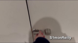 Public Cruising - Inviting Straight Guy to public Mall toilet