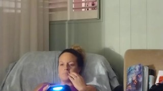 Roommate Wont Give The Pussy So I Finger My Ass Jerk Off and Cum On Her Instead (Watch Her Face LOL)