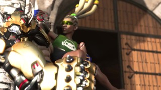 Overwatch Doomfist destroys Lucio's ASS