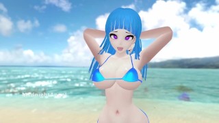 Beach Boobie Flexing 🏖️
