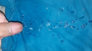 masturbating running ejaculating