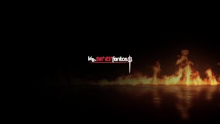 Feel my dick while you're in a mask and then watch it fucking you