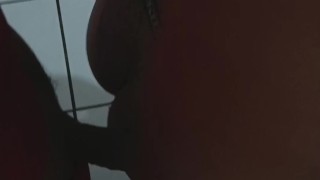 Follando en motel con latina, rica vagina peluda, sexo oral y sexo estilo de perrito.