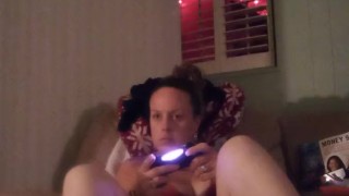 Girl Takes Off Her Dress (Bra and Panties) Smoking Cigarette