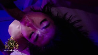 Black Guy Asian Girl - Black Guy Throat Fucks Sexy Asian Woman with BBC - Free Porn Videos -  YouPorn