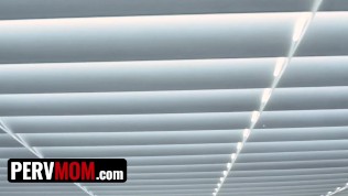 Voyeur Step Son Loves Watching Big Titted Step Mom Kat Dior Masturbating In The Bathroom - PervMom