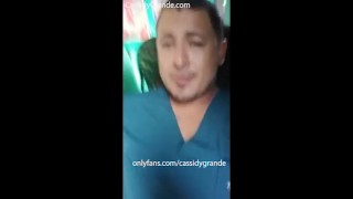 Amature RISKY PUBLIC masturbation on bus * Latino Doctor