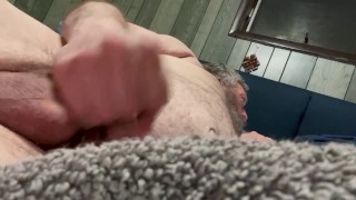 Jerking off in Bed