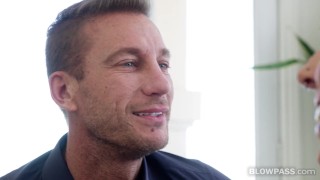 Blowpass - Best Fiery Hot Blowjobs By Redheads - 4th Video Has The Hottest Redhead Ever